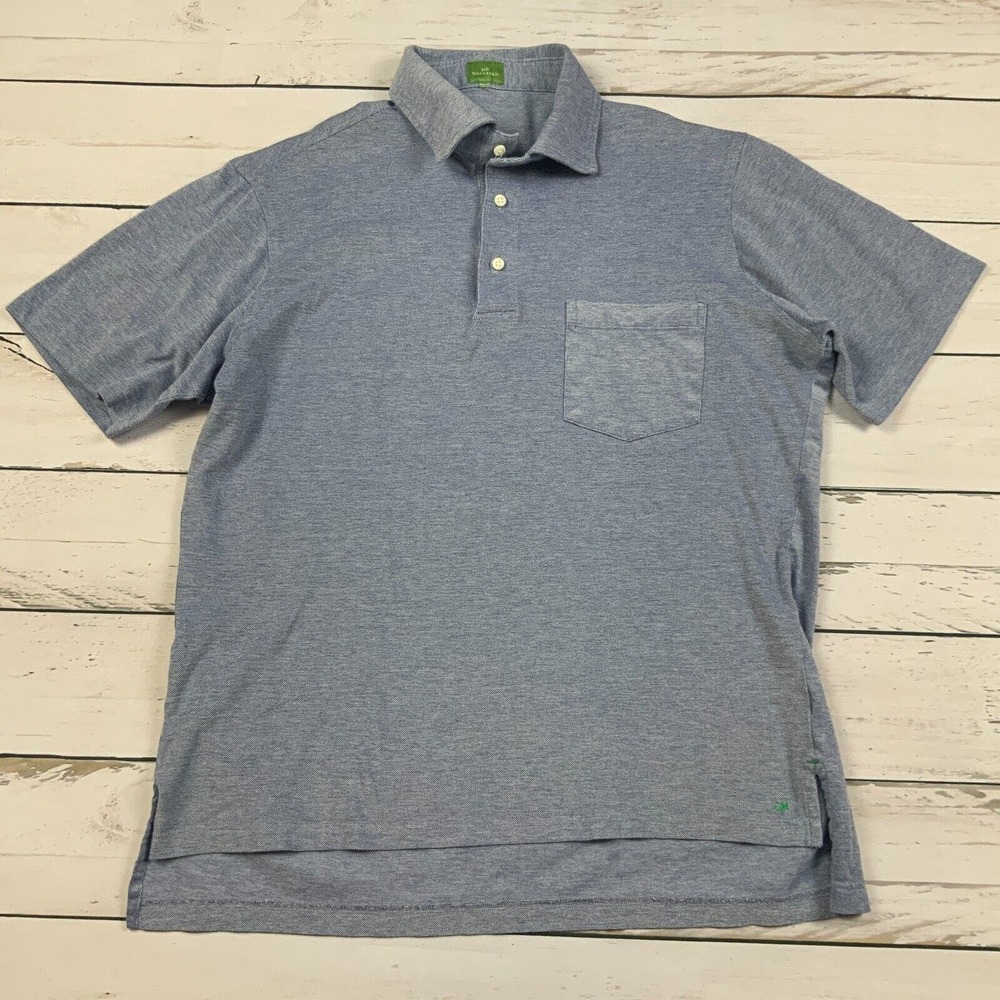 Sid Mashburn Blue Polo Shirt